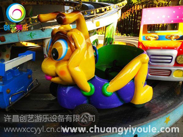 立交式轨道游乐设备与炫酷儿童跑车 许昌创艺引领游乐设备新潮流